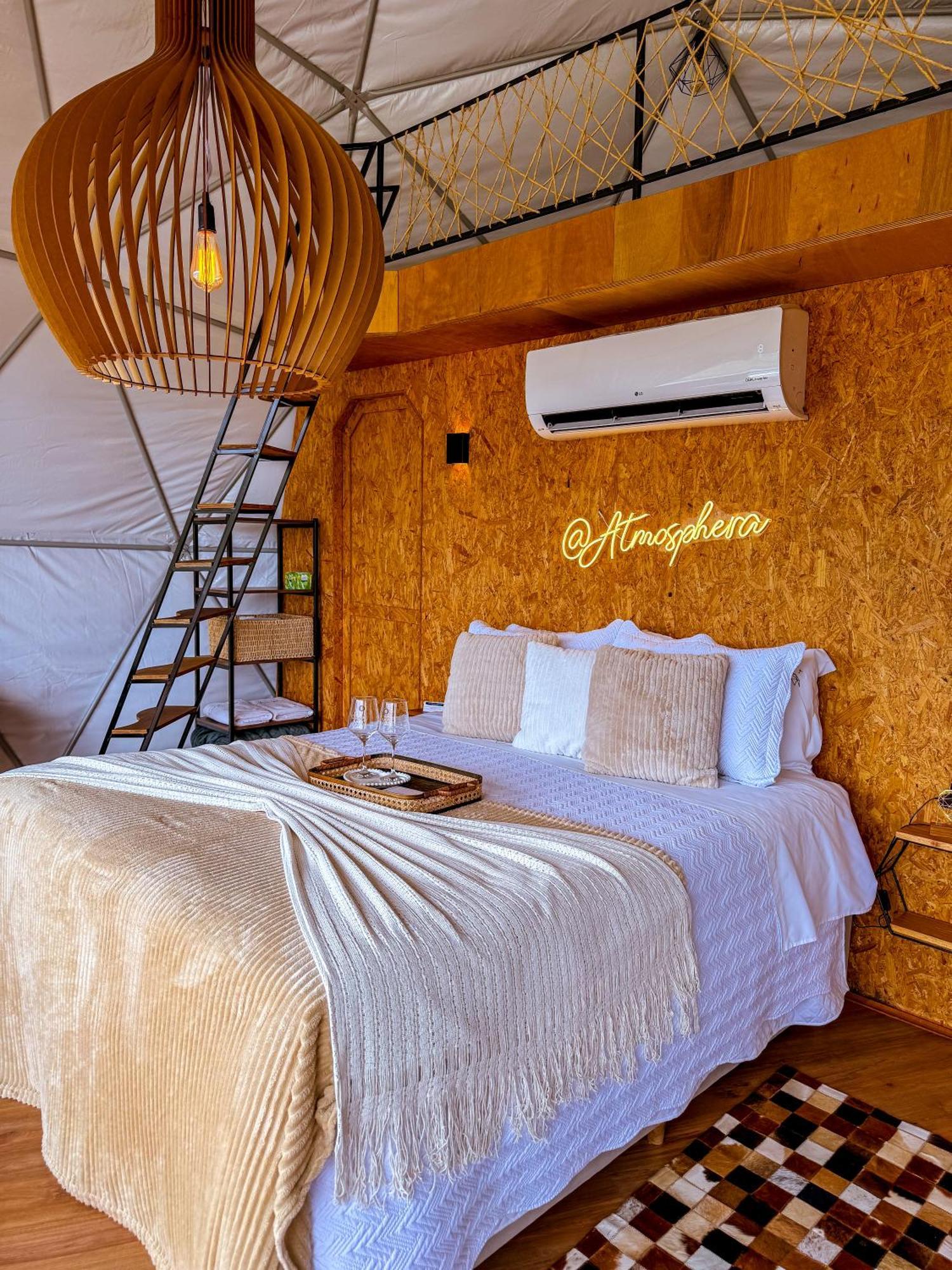 Glamping Atmosphera Cambará Værelse billede